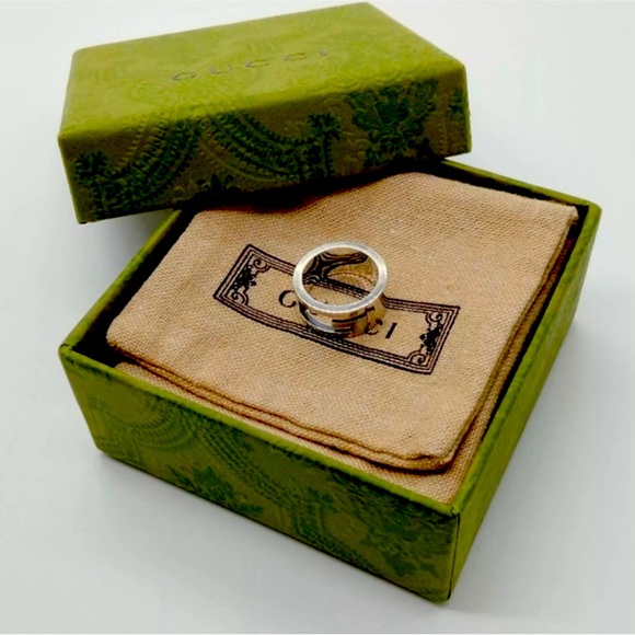 Gucci Unisex G cut ring/scarf ring - Picture 5 of 14